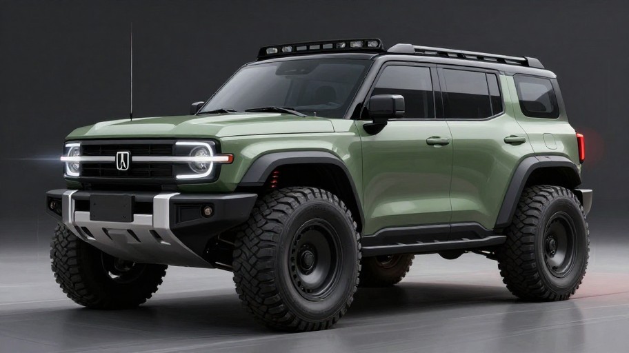 OFF-ROAD SUV - Concept Art
