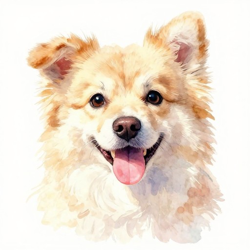 PLAYFUL PUP - Watercolor