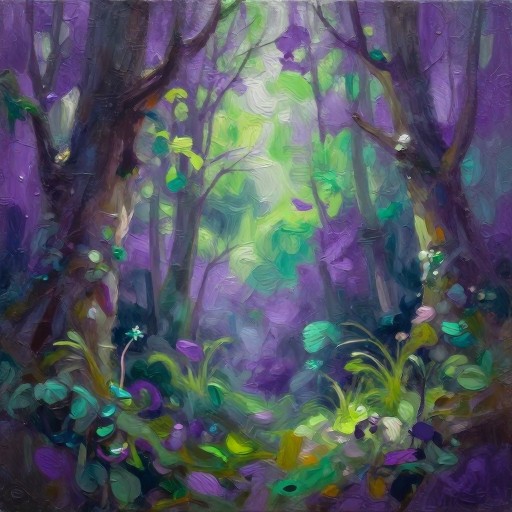 MAGICAL FOREST - Artistic Paint