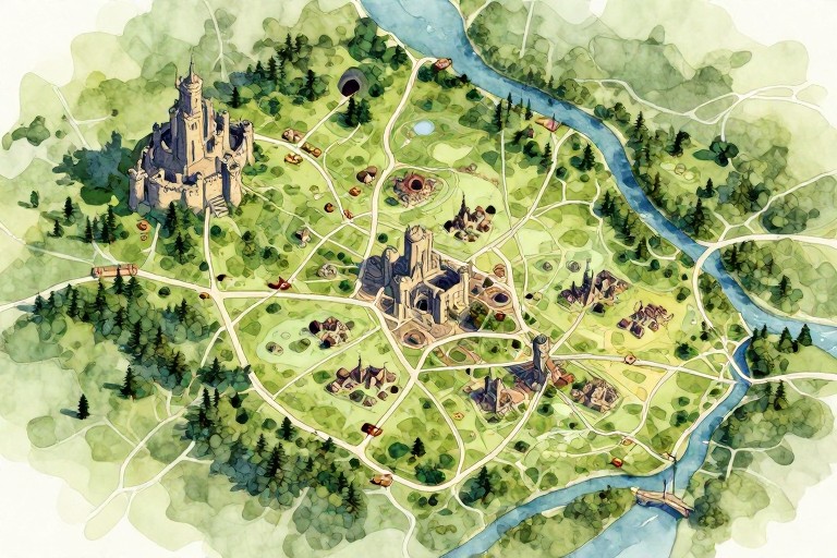 D&D CAMPAIGN - Watercolor