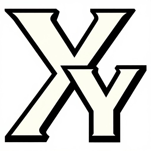 VINTAGE X&Y - Geometric Bold