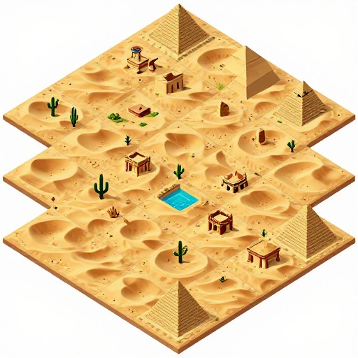 DESERT RUINS - Isometric