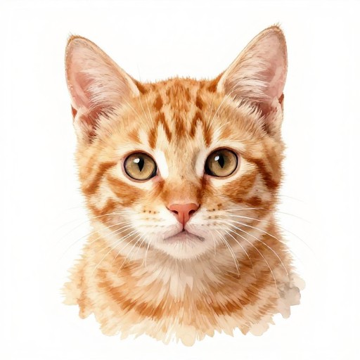 WATERCOLOR KITTEN - Default