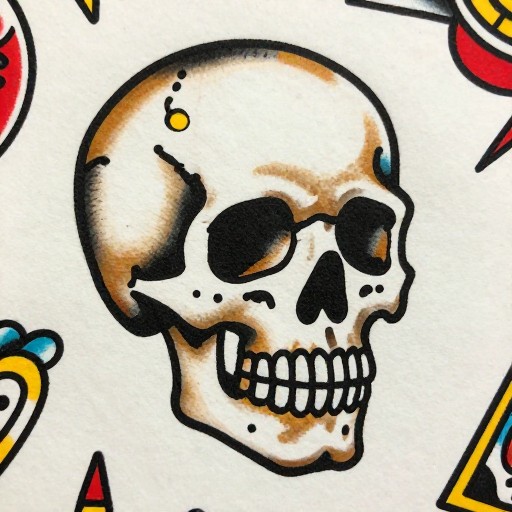 SKULL FLASH - Old School