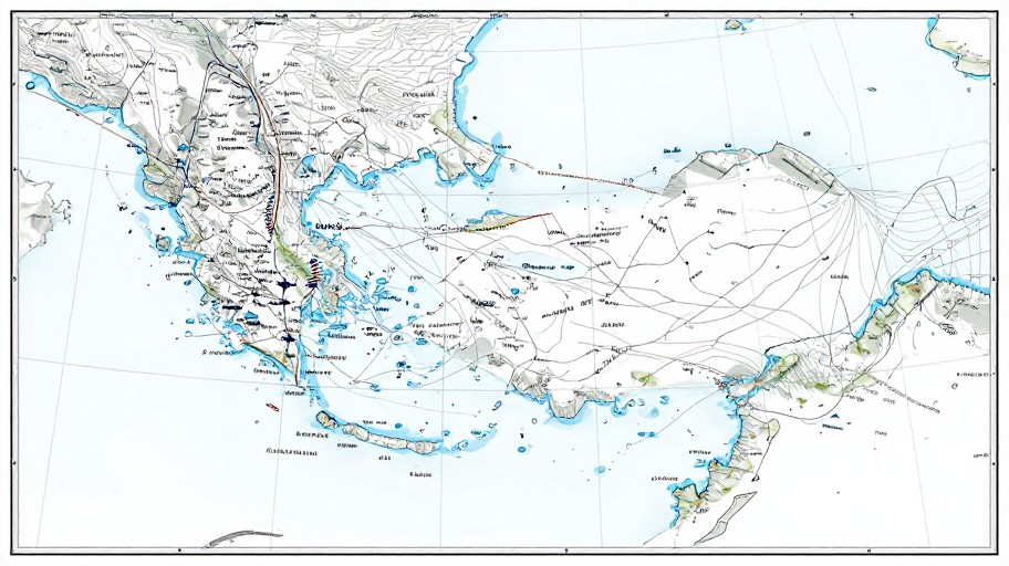 COASTAL KINGDOM - Nautical Chart