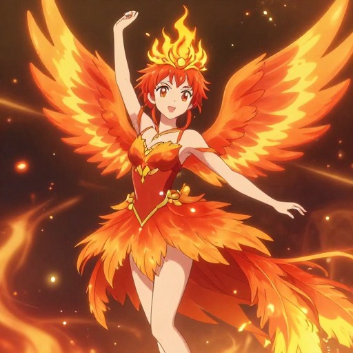 SUNSET EMBER - Anime Style