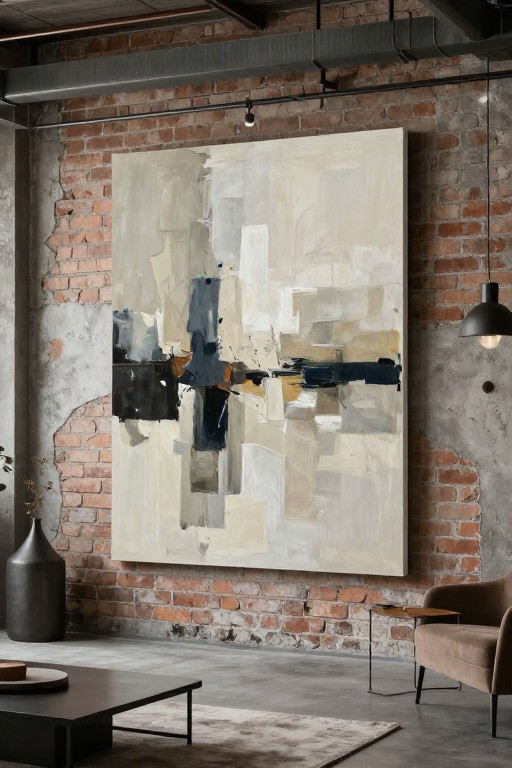 ABSTRACT CANVAS - Industrial Loft
