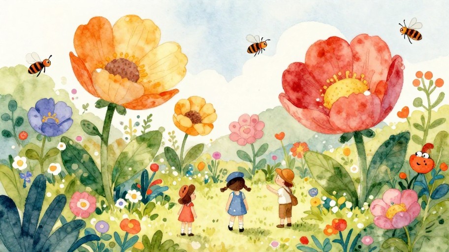 GARDEN MAGIC - Watercolor Dreams