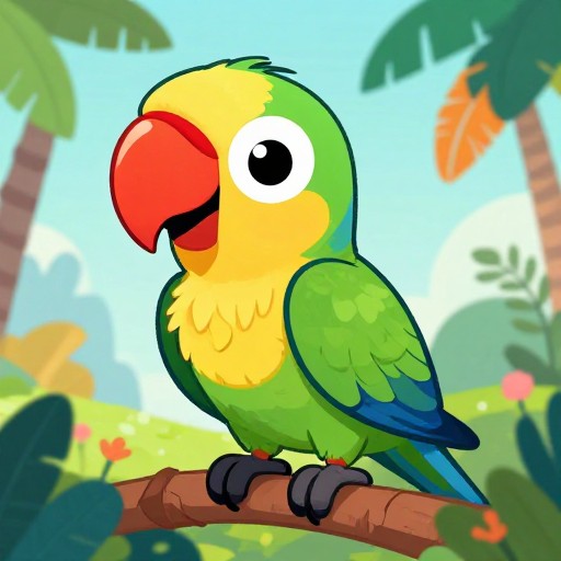 CARTOON PARROT - Cartoon
