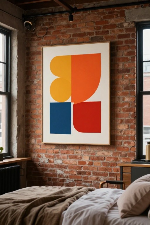 INDUSTRIAL LOFT - Cozy Bedroom