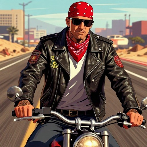 BIKER REBEL - GTA Classic