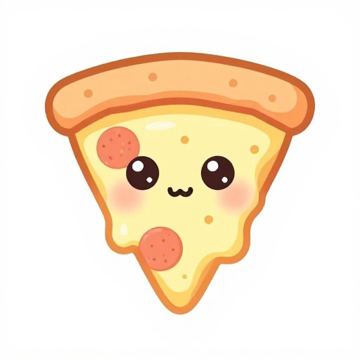 PIZZA SLICE - Kawaii