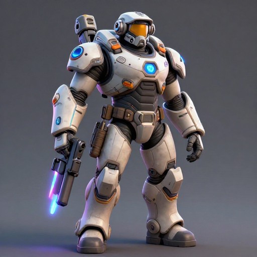 SCI-FI SOLDIER - Stylized Game