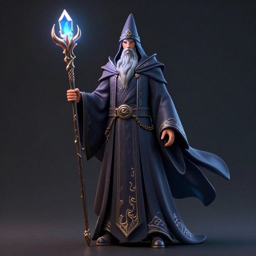 MAGICAL WIZARD - Photorealistic