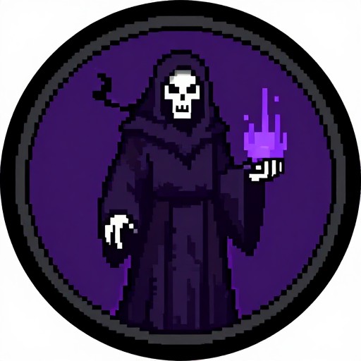 UNDEAD LICH - Retro Pixel