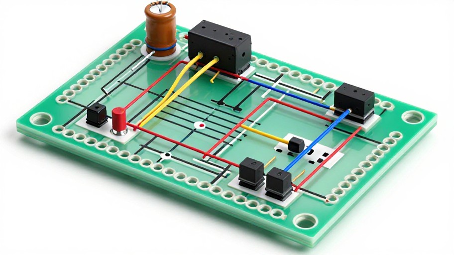 AUDIO FILTER - Breadboard