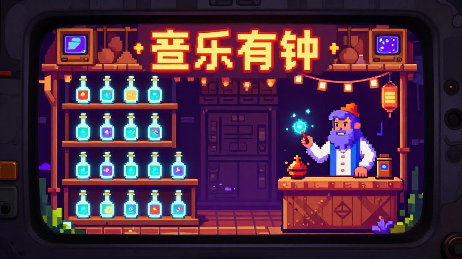 POTION SHOP - Retro Arcade