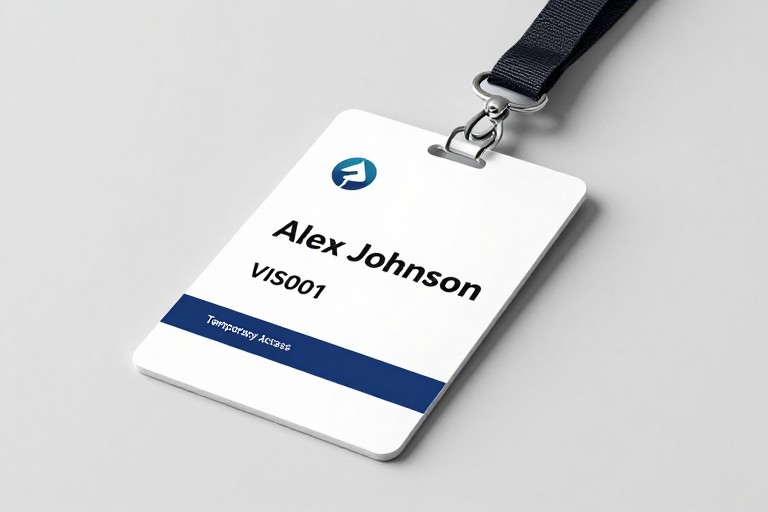 VISITOR BADGE - Corporate