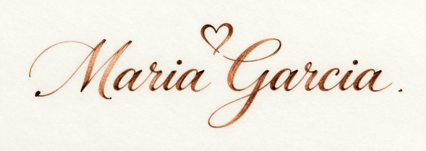 ELEGANT MARIA - Vintage Script