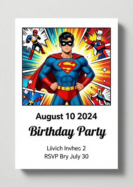 SUPERHERO BIRTHDAY - Default