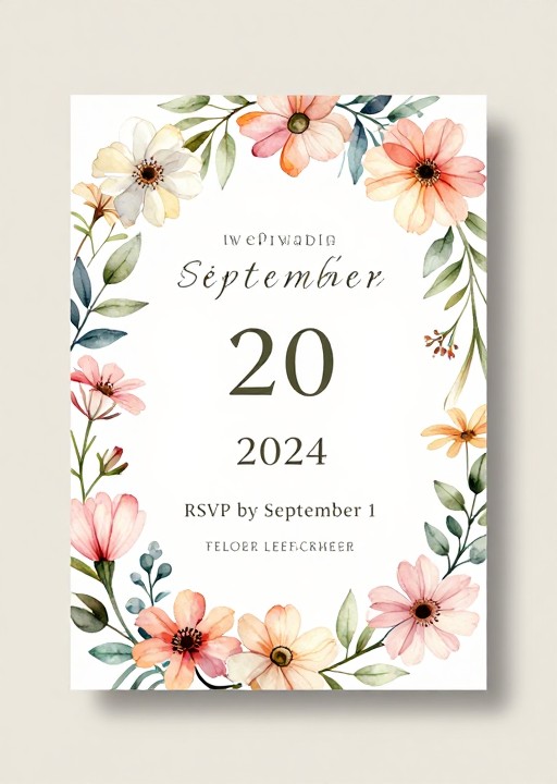 ELEGANT WEDDING - Floral Garden