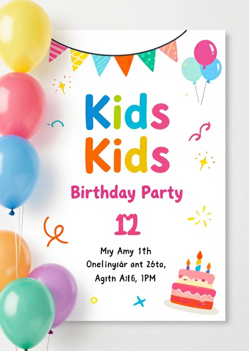 KIDS BIRTHDAY - Whimsical Fun