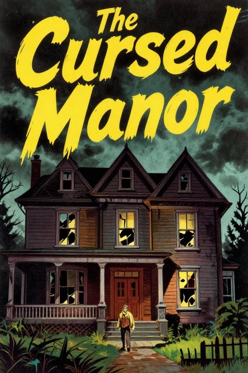 CURSED MANOR - Vintage Pulp