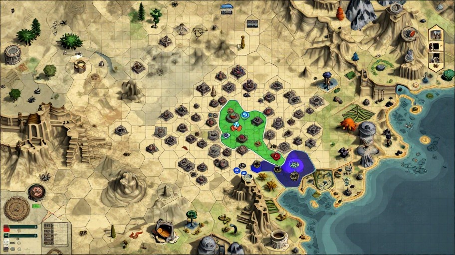 WASTELAND FRONTIER - Tactical Grid