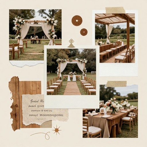 RUSTIC EVENT - Scrapbook