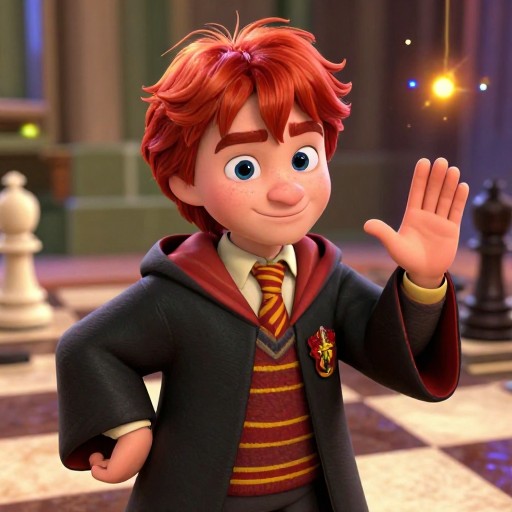 RON WEASLEY - Animated Magic