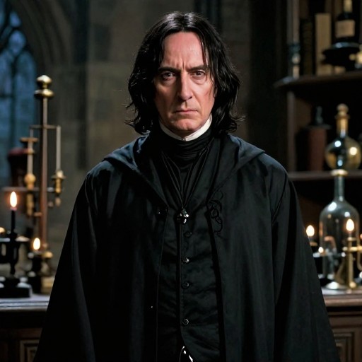 SNAPE PORTRAIT - Film Realistic