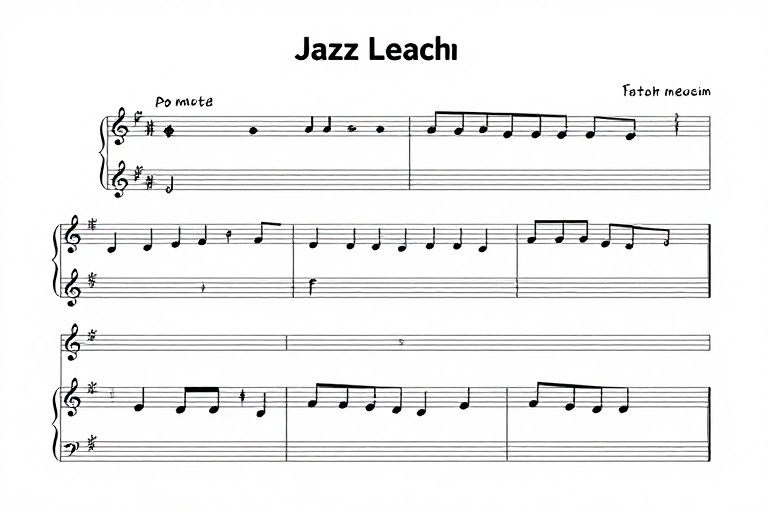 POP GUITAR - Jazz Lead Sheet