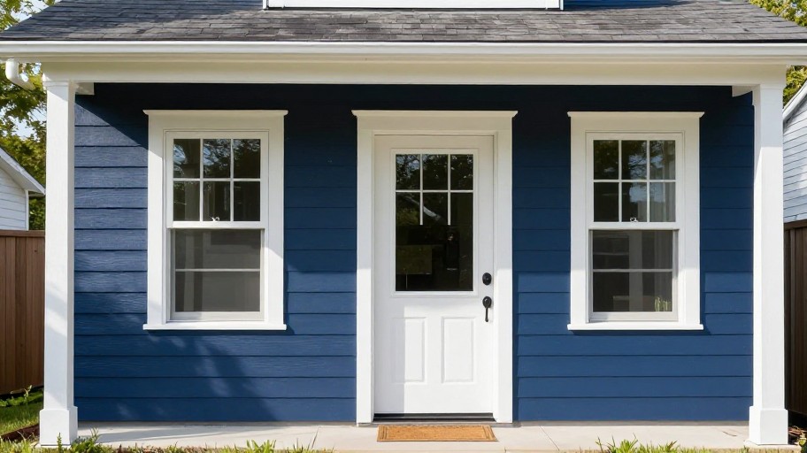 NAVY EXTERIOR - Bright & Airy