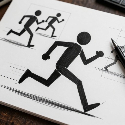 RUNNING FAST - Storyboard