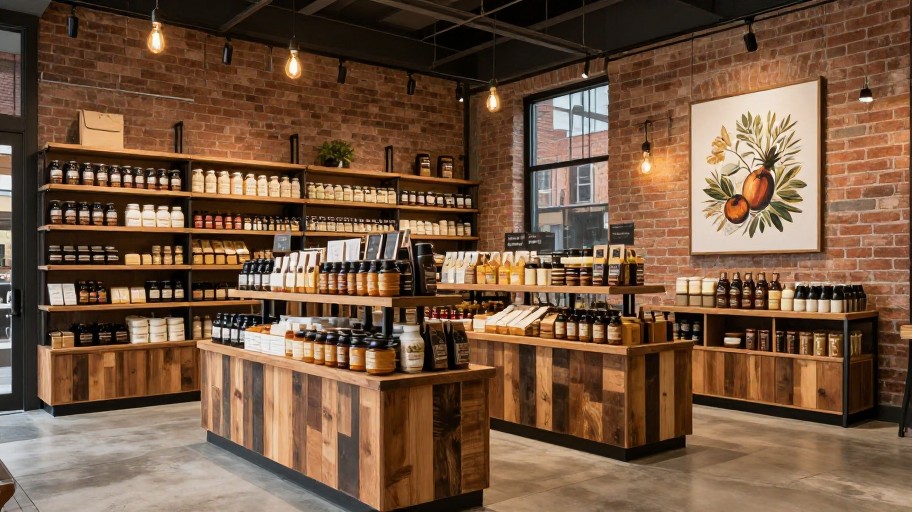 GOURMET MARKET - Industrial Modern