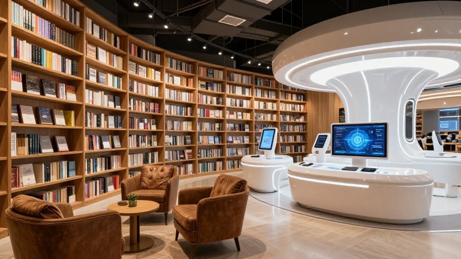 COZY BOOKSHOP - Futuristic Tech