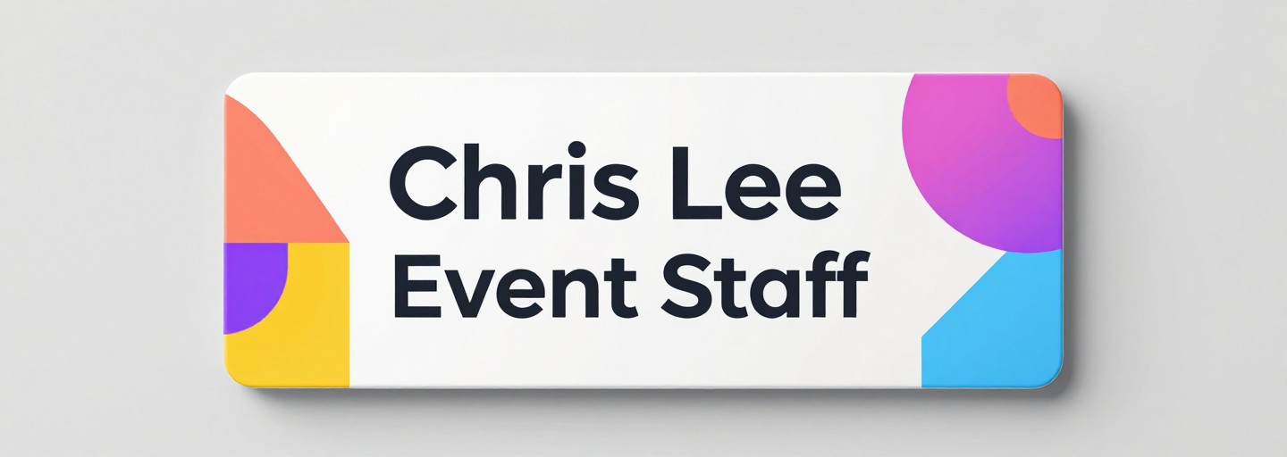 EVENT STAFF - Modern Minimal