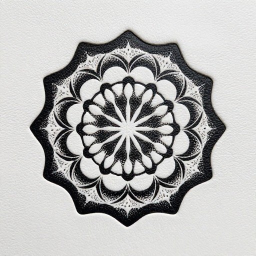 LEATHER ARTWORK - Stencil Cut