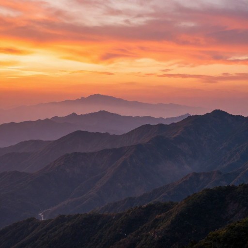 MOUNTAIN SUNSET - Fantasy