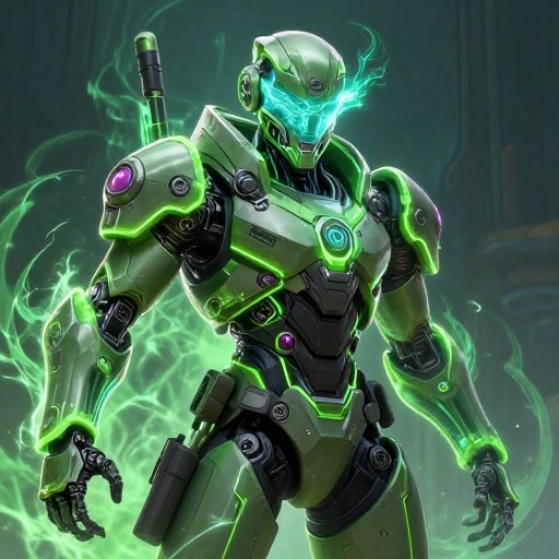 NEON WARRIOR - Fantasy