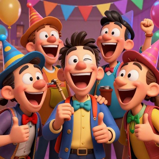 PARTY LAUGHS - Cartoon Chaos