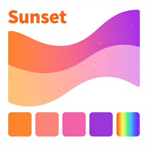 SUNSET GLOW - Color Spectrum