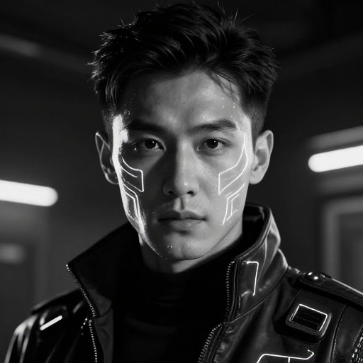 ARTISTIC B&W - Cyberpunk