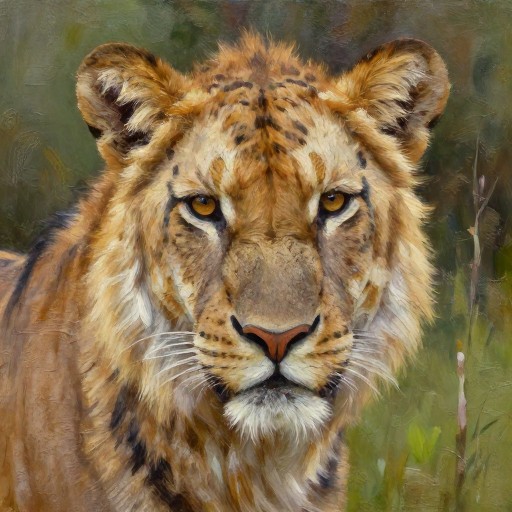 WILDLIFE PORTRAIT - Artistic Paint