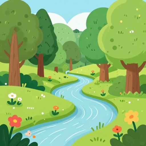 NATURE SCENE - Cartoon Fun