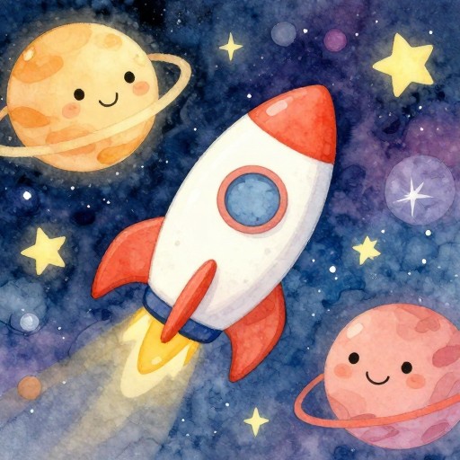 SPACE ADVENTURE - Storybook