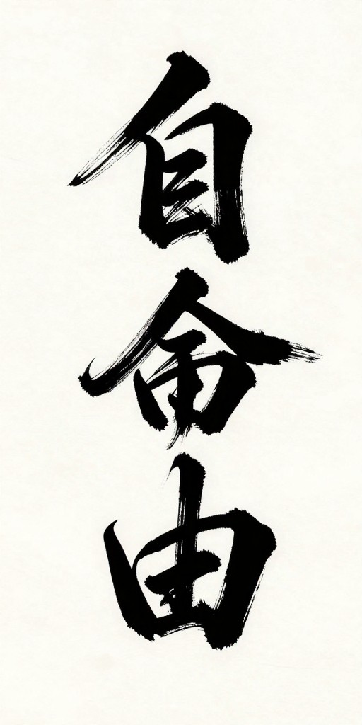 FREEDOM - Sōsho Cursive