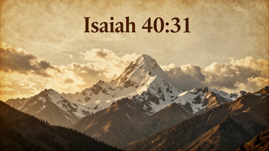 MOUNTAIN GLORY - Vintage Parchment