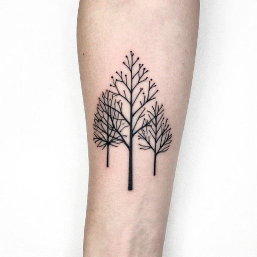 FOREST TREES - Fine Line