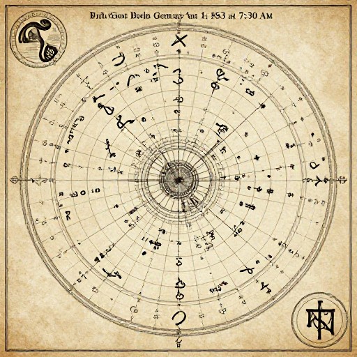 BERLIN AQUARIUS - Vintage Ephemeris